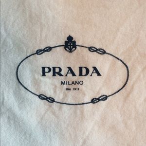 Authentic Prada Dust Bag